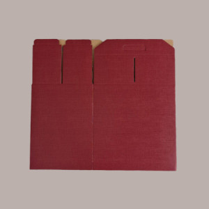 Scatola per Confezione Regalo Natale Porta Panettone Bottiglia Valigetta Gigante Cartoncino grafica Seta Bordeaux 520 [5a99ccf7]