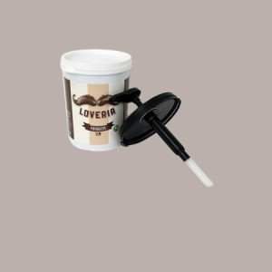 Dispenser Dosatore in Platica PP per Creme Spalmabili (Barattolo 1,2 Kg) Loveria Leagel [95899d7b]