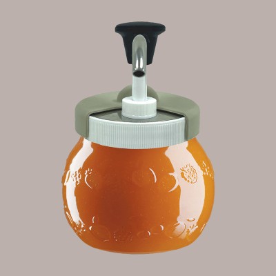 Dispenser Erogatore Dosatore con Pompa in Acciaio per Creme e Salse Menz&Gasser [153360c0]