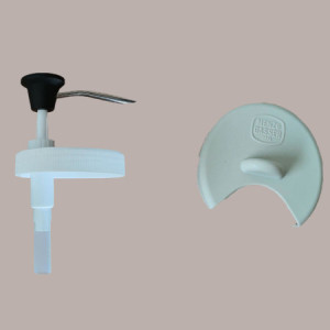 Dispenser Erogatore Dosatore con Pompa in Acciaio per Creme e Salse Menz&Gasser