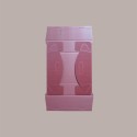 Cesto per Confezioni Regalo Natalizie in Cartoncino Bordeaux Ondulato Rettangolare Grande 430x300H100mm 10 Pz [f658835d]