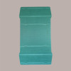 Cesto per Confezioni Regalo Natalizie in Cartoncino Ondulato Verde Rettangolare Mini 220x155H60mm 10 Pz [35a4f4bf]
