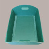 Cesto per Confezioni Regalo Natalizie in Cartoncino Ondulato Verde Rettangolare Piccolo 320x220H85mm 10 Pz [b901daa3]