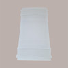 Cesto per Confezioni Regalo Natalizie in Cartoncino grafica Seta Bianco Rettangolare Piccolo 310x220H90mm 10 Pz [48b90fb2]