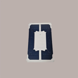 Cesto per Confezioni Regalo Natalizie in Cartoncino grafica Spot Blu Rettangolare Piccolo 310x220H90mm 10 Pz [36cb5ffc]