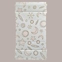 Cesto per Confezioni Regalo Natalizie in Cartoncino grafica White Rettangolare Piccolo 310x220H90mm 10 Pz [f41fb044]