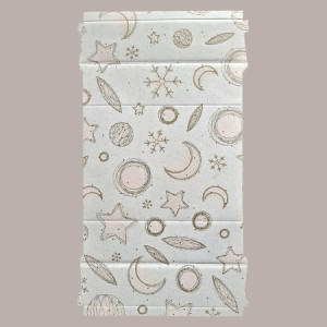 Cesto per Confezioni Regalo Natalizie in Cartoncino grafica White Rettangolare Grande 400x300H120mm 10 Pz [bb85d4d9]