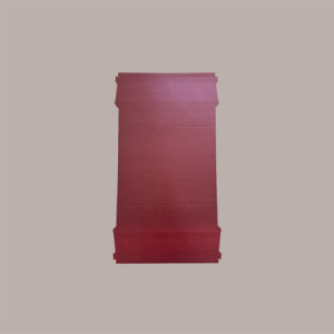 Cesto per Confezione Regalo in Cartoncino Seta Bordeaux Rettangolare Gigante 520x410H135mm 5 Pz [7016dafd]