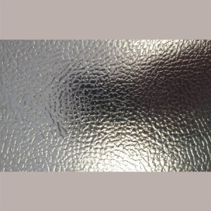 Cesto per Confezioni Natalizie Vassoio Conico in Cartoncino Nero grafica effetto pelle quadrato piccolo 260x260H100mm [6e539342]