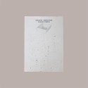 Cesto per Confezioni Natalizie Vassoio Conico in Cartoncino Nero grafica effetto pelle quadrato piccolo 260x260H100mm [05385655]