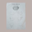 Cesto per Confezioni Natalizie Vassoio in Cartoncino Skin Oro Esagonale Medio 380x300H100mm 5 Pz [c2070b6d]