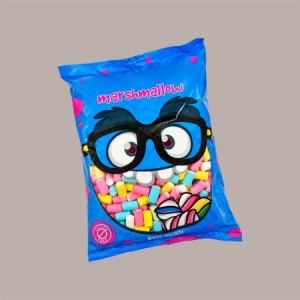 Marshmallow a Gessetto Colori Assortiti al Gusto Vaniglia 1 Kg