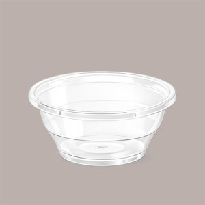 Coppa Primula 200 cc + Coperchio in PS Trasparente, Ideale per Dessert, Tiramisù, Gelato e Dolci Monoporzione 50 Pz [67bb507b]