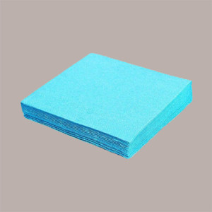 Tovagliolo Carta Ovatta Azzurro 33x33 Festa Bambino 100 Pz