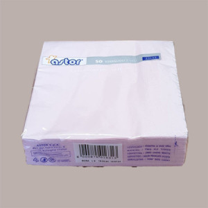 Tovagliolo in Carta Ovatta Rosa 33x33cm Ideale per Festa Bambina 100 Pz [3e7991cb]