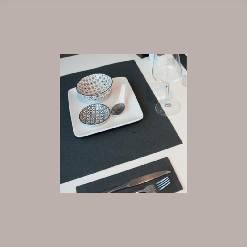 Tovaglietta Cartapaglia Grigio per Tavolo 30x40 cm 200 Pz [5f0ea768]