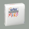 Tovagliolo Carta 2 Veli Bianco Effetto Tessuto Mirò Astor 38x38cm 80 Pz [6f40e655]