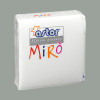 Tovagliolo Carta 2 Veli Bianco Effetto Tessuto Mirò Astor 38x38cm 80 Pz [6f40e655]