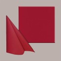 Tovagliolo Mirò Star 38x38 Bordeaux Effetto Tessuto ASTOR 80 Pz [4bdd382e]