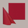 Tovagliolo Mirò Star 38x38 Bordeaux Effetto Tessuto ASTOR 80 Pz [4bdd382e]