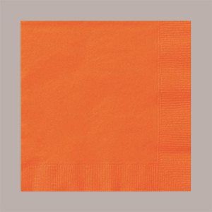 Tovagliolo Carta 2 Veli Arancio Effetto Tessuto Mirò Astor 38x38cm 80 Pz [77d362e0]