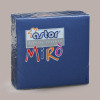 Tovagliolo Carta 2 Veli Blu Effetto Tessuto Mirò Astor 38x38cm 80 Pz [cda01923]