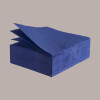 Tovagliolo Carta 2 Veli Blu Effetto Tessuto Mirò Astor 38x38cm 80 Pz [14865a2e]