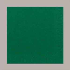 Tovagliolo Carta 2 Veli Verde Foresta Effetto Tessuto Mirò Astor 38x38cm 80 Pz [80cb5375]