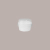Coppetta Gelato Dessert Piccola Carta Bianca Politenata 80cc 250 Pz [36bb8213]