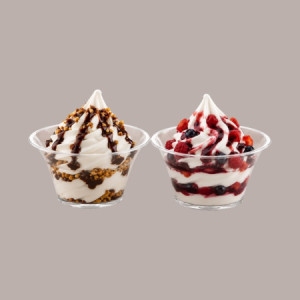 Coppa GO YO 100cc in PS Trasparente ideale per Yogurt Gelato Dessert  100 pezzi [c0c60c33]