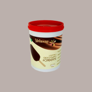Copertura Cioccolato Fondente ideale per Stecco Biscotto Gelato Stickaway Leagel 1,2 Kg [d63e5e4d]