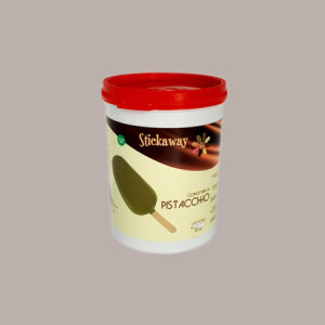 Copertura Cioccolato al Pistacchio ideale per Stecco Biscotto Gelato Stickaway Leagel 1,2 Kg [b2a55278]