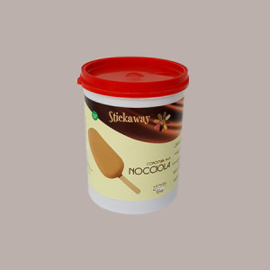 Copertura Cioccolato alla Nocciola ideale per Stecco Biscotto Gelato Stickaway Leagel 1,2 Kg [5c27ac40]
