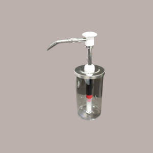 Distributore Dosatore per Salse Creme Spalmabili Marmellate 950 ml con Ago a Beccuccio
