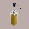 Distributore Dosatore Salse e Creme 3 Dispenser 1650 ml in Plexiglass, Acciaio e Finiture Nere [3b1f5d69]