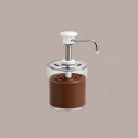 Distributore Dosatore Salse e Creme Plexiglass 3 dispenser 950 ml Finitura Bianche [0eb964ab]
