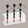 Supporto Trasparente a 3 Fori per Dispenser Salse Creme Spalmabili Marmellate da 1650 ml [1f143769]