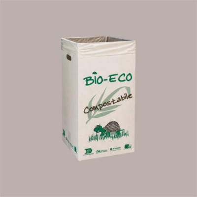 Scatola in Cartone Pressato Porta Rifiuti Organico 35x35 H70cm [7e66a651]