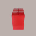 Scatola per Confezione Regalo Natale Porta Panettone Bottiglia Valigetta Media Cartoncino Rosso Merry Christmas 330x2 [d74fa145]