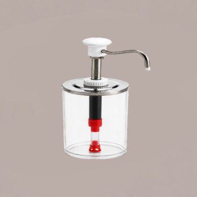 Distributore Dosatore Dispenser per Salse Creme Spalmabili Marmellate Finiture Bianche 950 ml [8e9451cd]