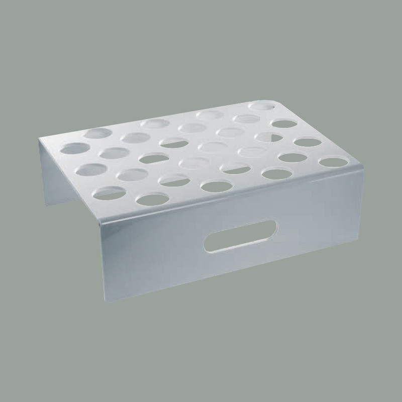 1 Pz Supporto Abbattitore per Stampi Ghiaccioli Calippo Icetube Fruitube 28 Sedi Plastica Bianca [2e25fcd4]