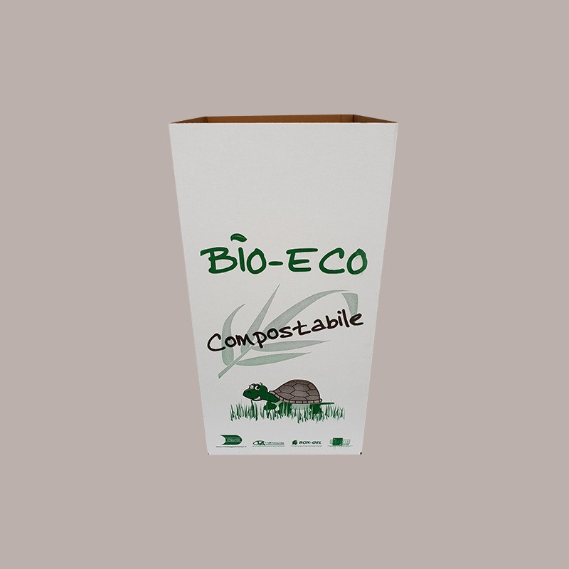 Scatola in Cartone Pressato Porta Rifiuti Organico 35x35 H70cm [0d2d89d7]