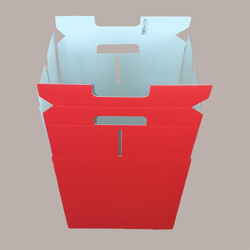 Scatola per Confezione Regalo Natale Porta Panettone Bottiglia Valigetta Piccola Cartoncino grafica Seta Rosso 280x20 [eb46dca2]