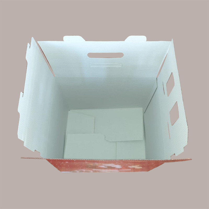 Scatola per Confezione Regalo Natale Porta Panettone Bottiglia Valigetta Media Cartoncino Rosso grafica Babbo Natale  [06d6a5ea]