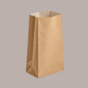 Sacchetti Carta Avana Antiunto Fondo Esagonale 20x32cm 50 Pz [d8b413e8]