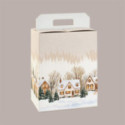 Scatola Christmas Village per Confezioni Regalo Natalizie 430x240H345 mm 5 Pz [7b5b33d2]