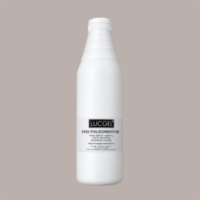 Polisorbato 60 E435 Emulsionante Alimentare per Gelateria e Pasticceria 800 g Lucgel [1b148376]