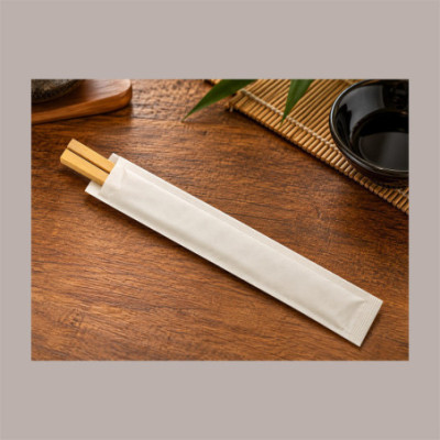 Bacchette Legno ChopStick Per Sushi e Sashimi Incartate 230mm 250 pz [76261904]