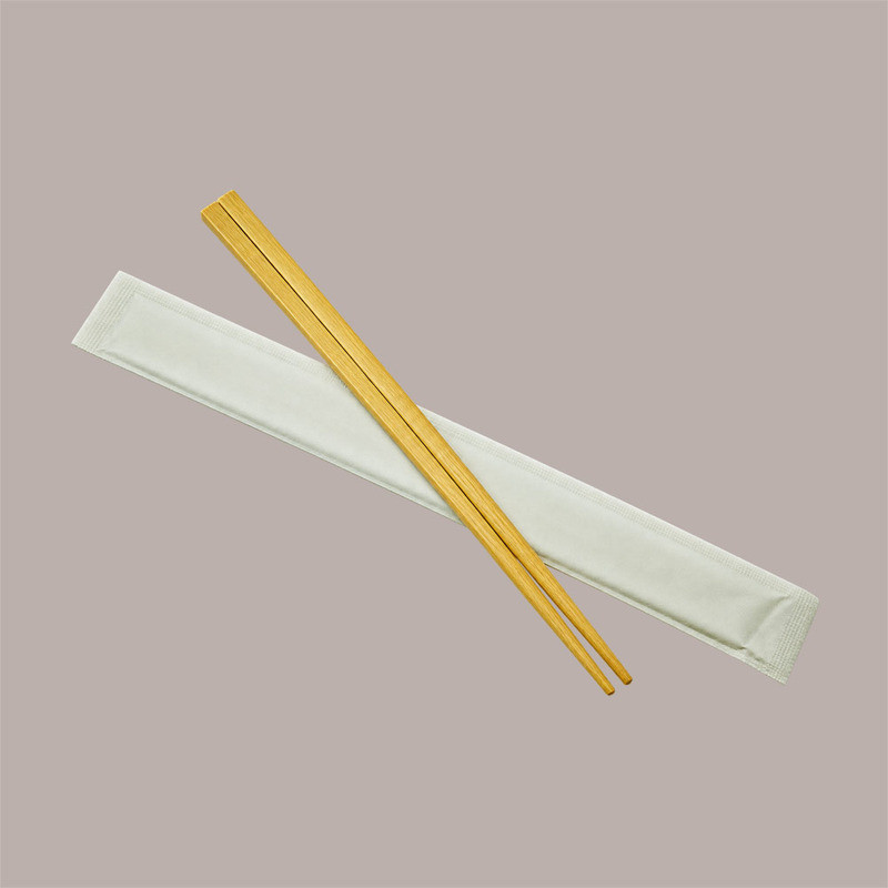 Bacchette Legno ChopStick Per Sushi e Sashimi Incartate 230mm 250 pz [af005a09]