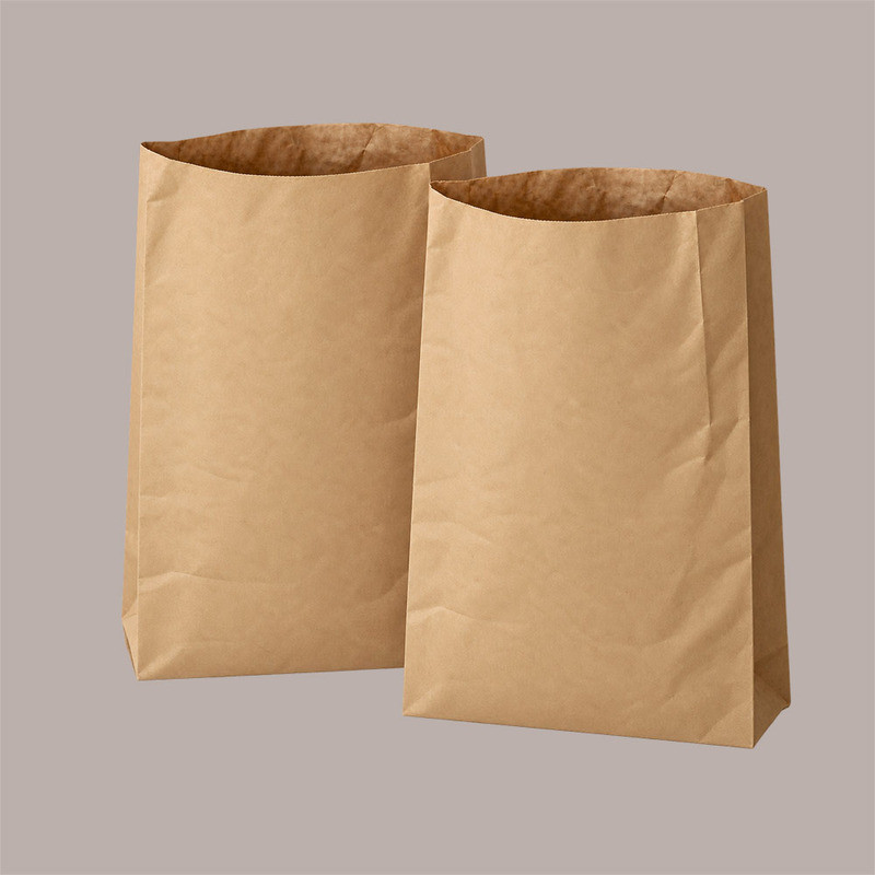 Sacco Carta Marrone 50 Litri Raccolta Differenziata 40+16H80 cm 30 Pezzi [cdb25a4e]